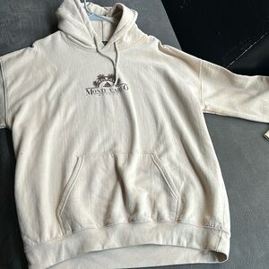 Tan graphic hoodie